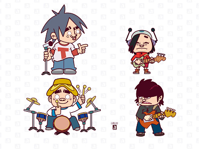 Chibi Gorillaz