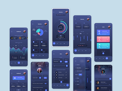 Pluto android branding branding and identity clean dailyui dark ui dashboard ios minimal product product design ui ux web