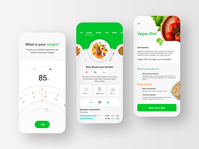 HealthyKeys branding clean design health healthcare ios minimal ui uiux ux