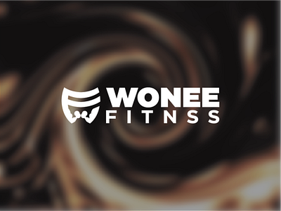 Fitness logo creative logo fitness gym logo modern textlogodesign
