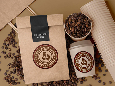 Coffee awesome brand logo brand logo design branding creative creative design modern logo