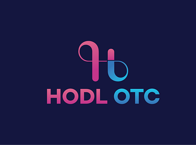 HODL OTC awesome brand logo design creative design ho logo logo otg