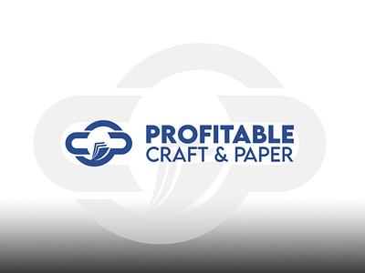 Profitable craft & Paper education logo paper paper logo