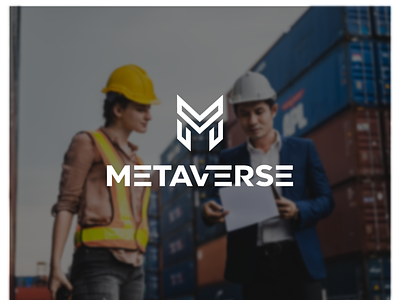 Meta Verse logo constraction constraction logo i logo m logo m logo man logo meta meta logo metavers logo v logo v logo vm logo