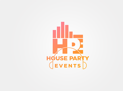 DJ music logo dj dj p logo house hp logo minimalist logo music party