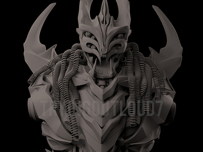 Berserker 3d modeling bby Tryingoutloud