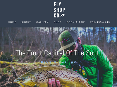 Fly Shop Co website fishign fly fishing web