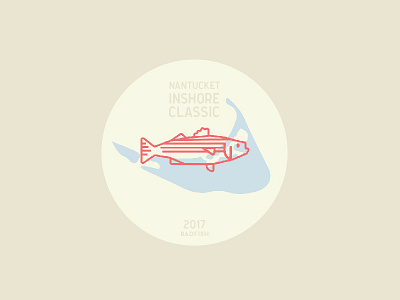 Nantucket Inshore Classic Sticker