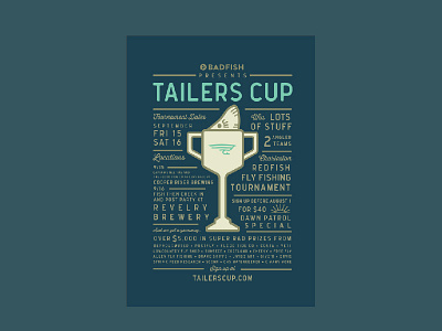 Tailers Cup Fly Fishing Tournament Poster