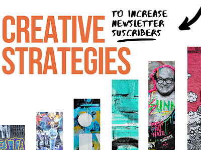 Creative Strategies to Increase Newsletter Subscribers branding canva canva template design download illustration medium medium article ui ux
