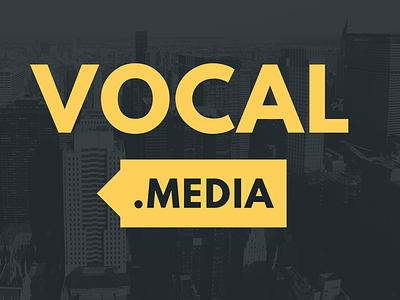 Vocal.media Review (Article Blog Banner) canva canva template design digital publishing media medium medium article platform design review vocal