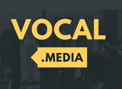 Vocal.media Review (Article Blog Banner) canva canva template design digital publishing media medium medium article platform design review vocal