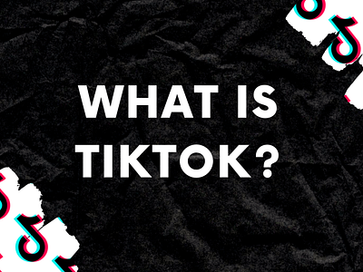What is Tik Tok? Blog Banner Design