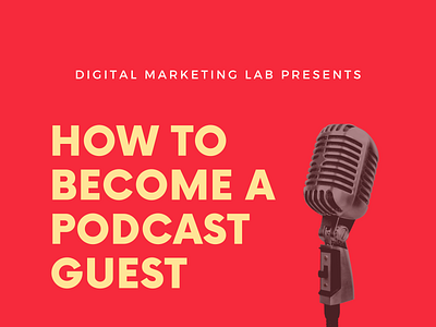 How to Become a Podcast Guest (Featured Image for Medium Post) blog blogger blogpost design featured image medium medium article podcast podcast art writer