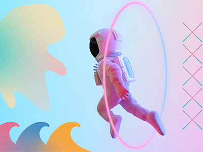 Gradient Astronaut