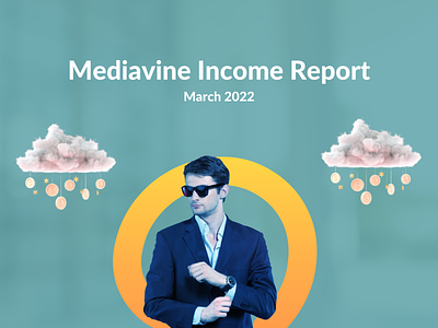 Mediavine Income Report Blog Banner / Article Featured Image article blog blog banner blogging branding design featured image illustration mediavine