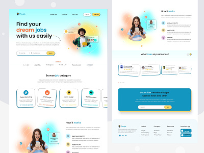 Picojob Landing Page