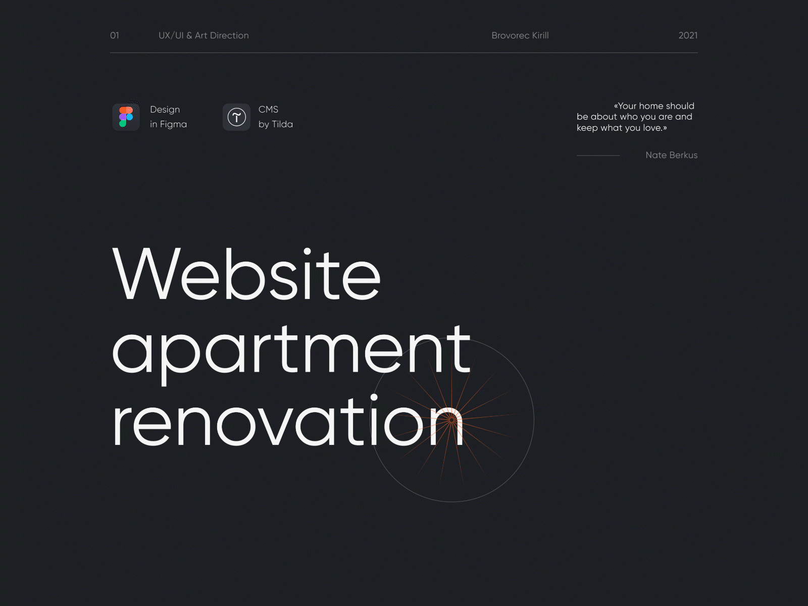 DONPRAYM | APARTMENT RENOVATION COMPANY LANDING PAGE apartment figma flat house landing page renovation repair tilda web