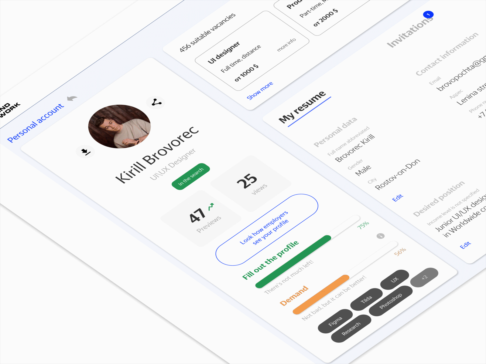 design-of-the-service-s-personal-account-for-job-search-by-kirill