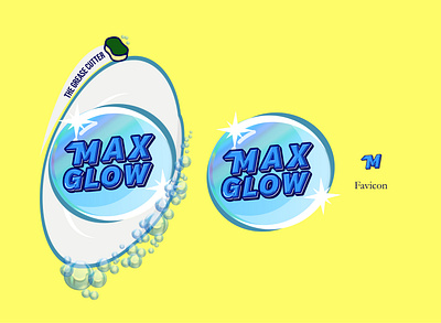 Max Glow Dribbble branding design graphic design icon illustration illustrator logo type typography vector