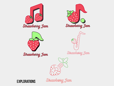 5 Hours Logo Challenge #4 - Strawberry Jam