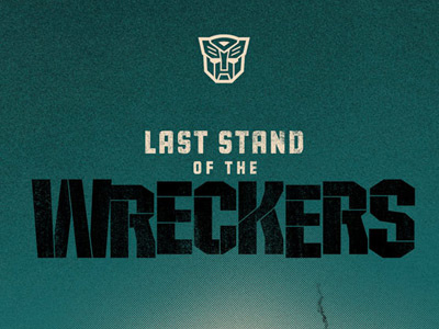 Wreckers comic transformers typography
