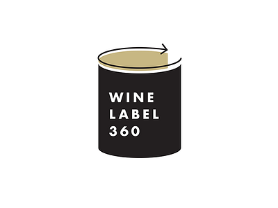 360 futura logo retro vintage wine label