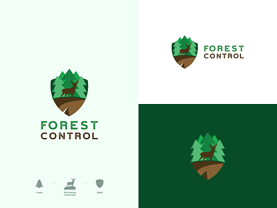 Forest Control Logo concept forest forest logo logo logo design logodesign logos