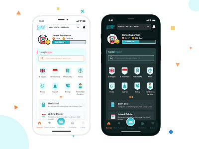 Dashboard (Home) - Education App RuangGuru