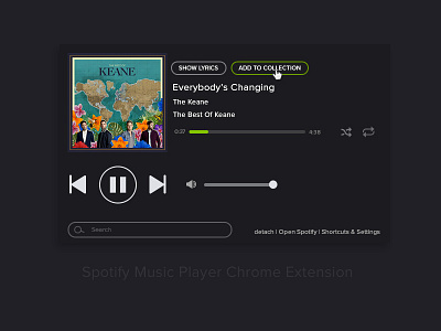 Spotify Music Player spotify spotify mini player extension spotify music app spotify music mini player