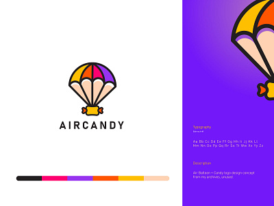 AirCandy Logo Design