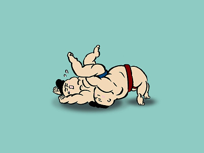 sumo wrestler 17 backdrop human illustration man sumo sumowrestler wrestler