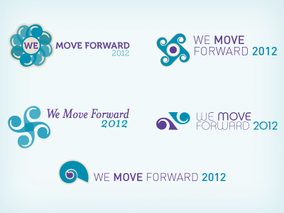 we move forward logos