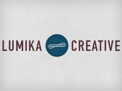 Lumika Logo V4 Full circle identity logo round san serif