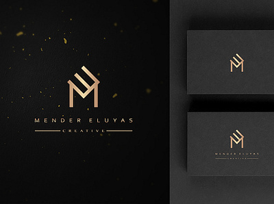 Creative Luxury Elegant and Minimalist Logo Design clean creative elegant fashion feminine gold gold foil golden golden logo letter logo logo design luxurious luxury minimalist modern monogram royal typography unique