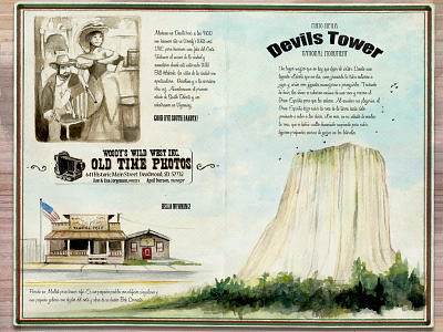 From DeadWood to DevilsTower drawing illustration travel travelbook traveljournal watercolor