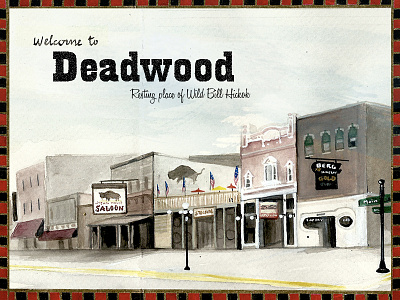 Deadwood, travel book