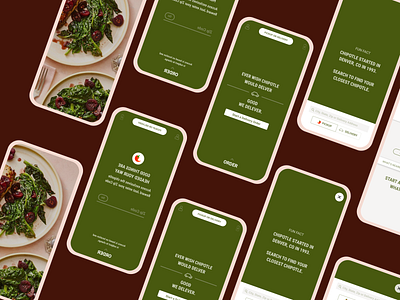 Food Delivery App Concept figma food mockup uidesign uxdesign