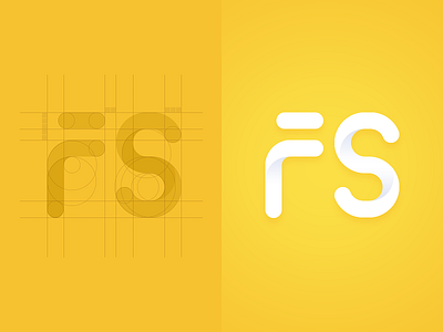 fashion FS fashion flat font logotype typography