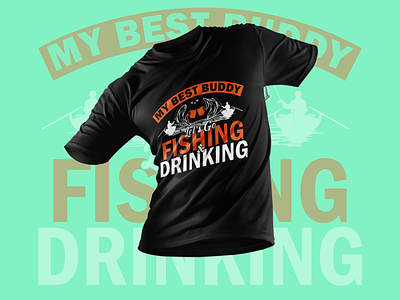 Fishing T-Shirt Design t shirt clothing.