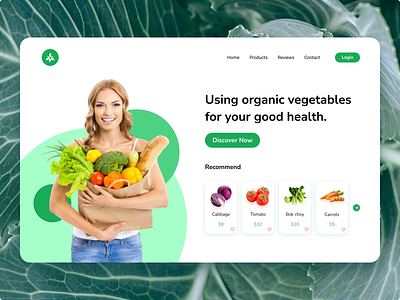 Organic vegetable website cabbage design designtek organic organic food organic vegetable status tekono tomato vegetable vegetables website design