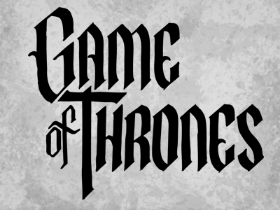Game Of Thrones a song of fire and ice custom typography game of thrones lettering medieval fantasy
