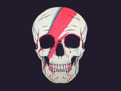 Bowie Skull