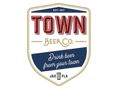 Town Beer Co Badge