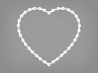 Chain Link Heart bicycle bicycle chain bike chain chain link heart