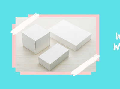 Wholesale White Boxes packaging white corrugated boxes white packaging