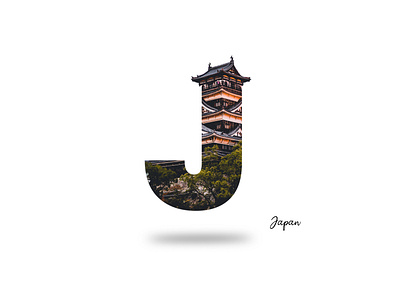 J Japan alphabet alphabet font character j character j font art font family image font typogaphy