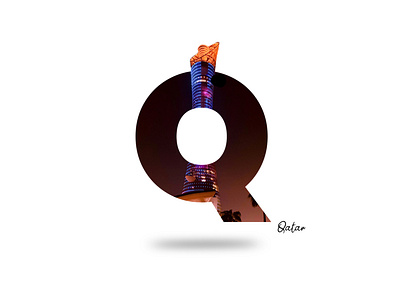 Q Qatar alphabet alphabet font character q character q font art font family image font typogaphy