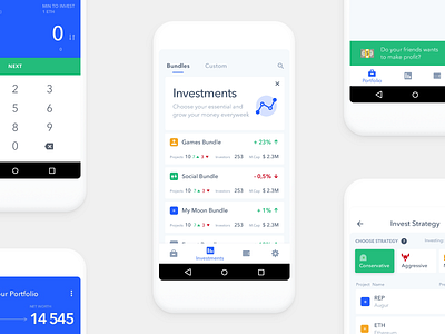 Investing app android application crypto crypto trading investing ios4 mobile trading
