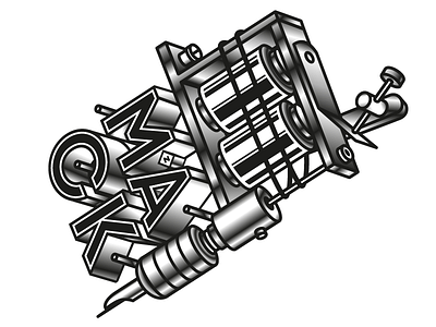 Tattoo Machine by DEIVE on Dribbble